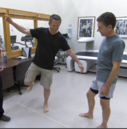 Michael and Joe Assessing Balance Calorie Restrictive Diet
