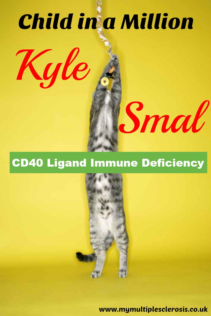 an immune system deficiency leaves yound Kyle exposed to life-threatening illness