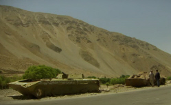 Russian Tank Debris