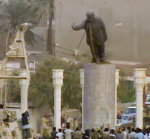 Toppling Saddam Hussein