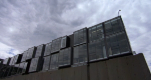 Starkly Strange Building