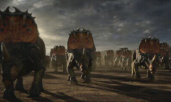 A Herd of Centrosaurus