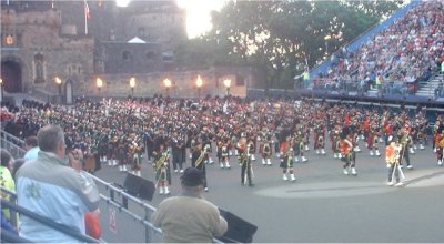 The Massed Pipes and Drums