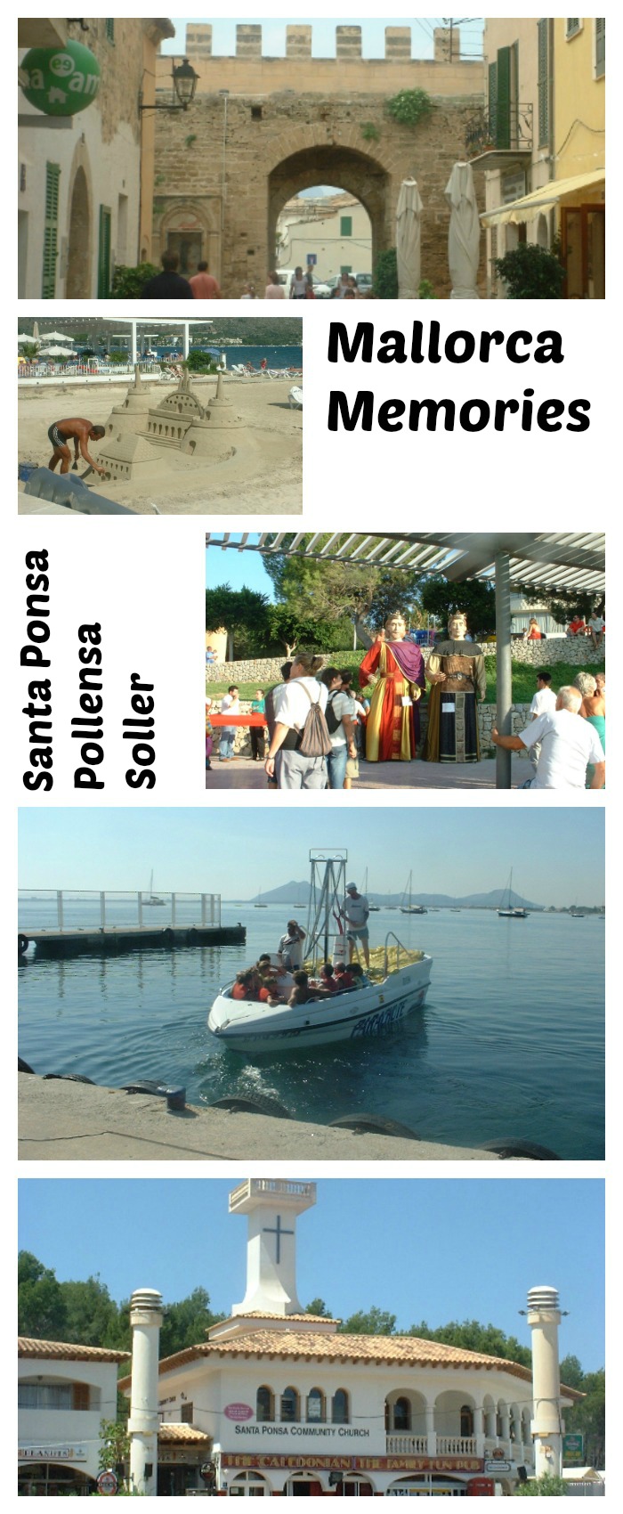 Mallorca Memories including scenes from Santa Ponsa and Puerto Pollensa