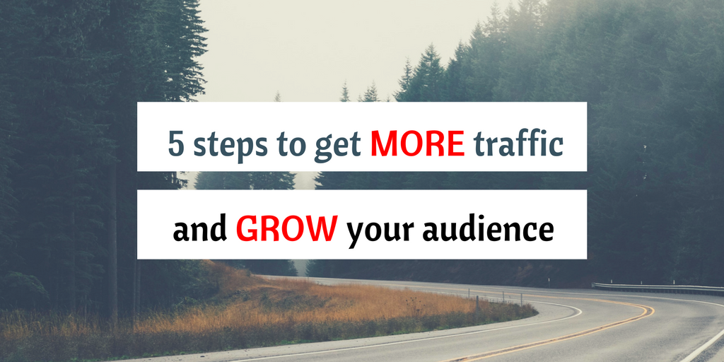 5 Steps traffic and audience building