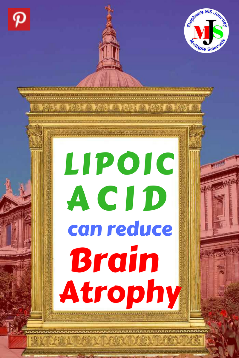 Lipoic acid supplements can reduce brain atrophy in multiple sclerosis