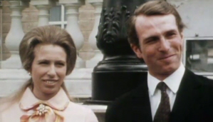 Princess Anne and Captain Mark Phillips