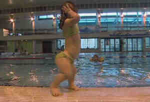 Danielle at the Pool