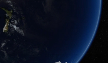 The vast expanse of the Southern Ocean