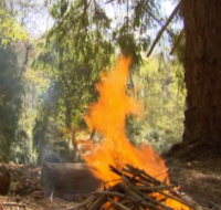 Cooking fire
