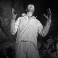Prof. Brian Cox in cave